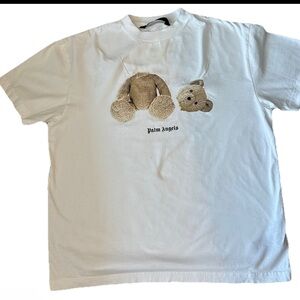 Palm Angels Teddy Bear White T-Shirt